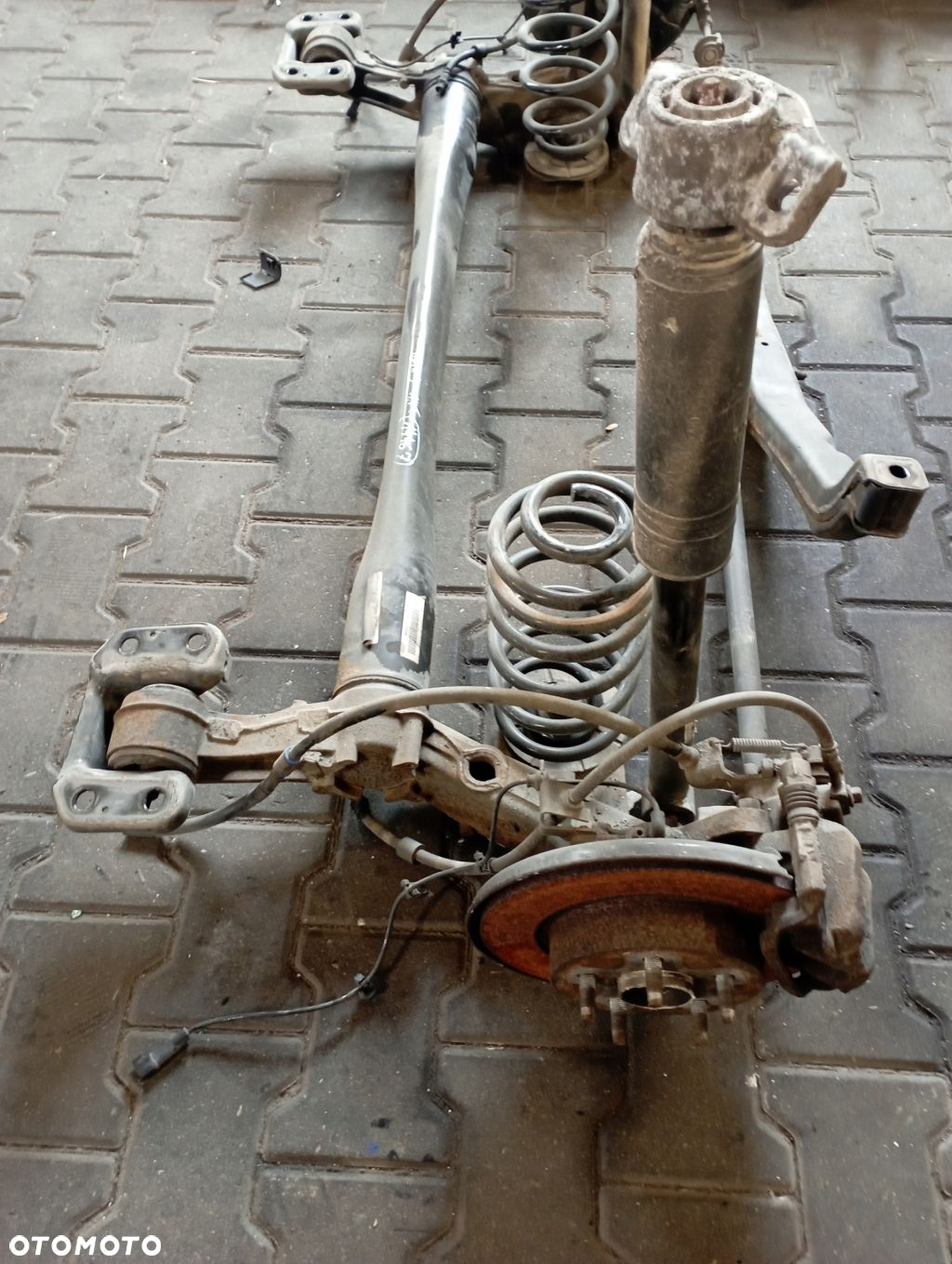 OPEL ASTRA J IV 4 1.4T KOMBI ZAWIESZENIE BELKA TYŁ TYLNE - 3