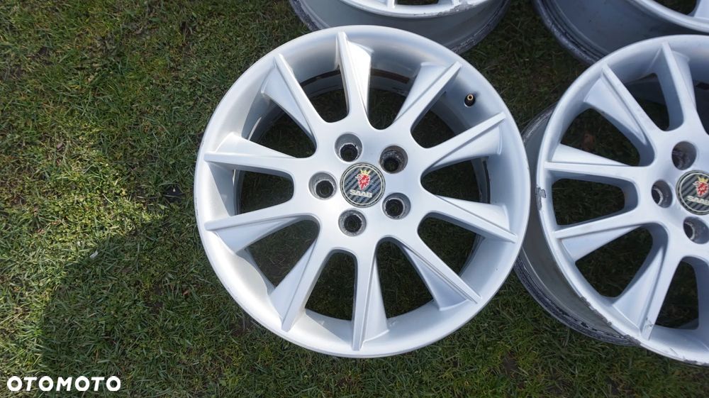 SAAB 9-5 felgi aluminiowe BBS ET40 5X110 7J17 - 5