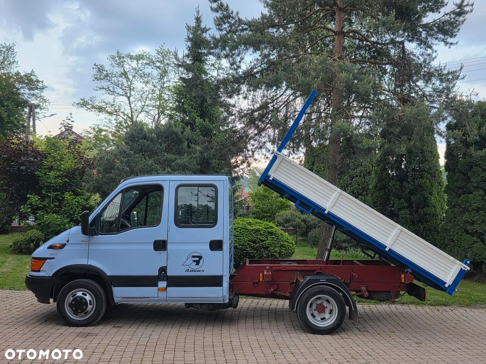 Iveco Daily 35c-13 Doka/Dubel Kabina Wywrotka 3.20 M ! Kiper 3-Stronny ! Przystawka  ! Oryginał  ! - 4
