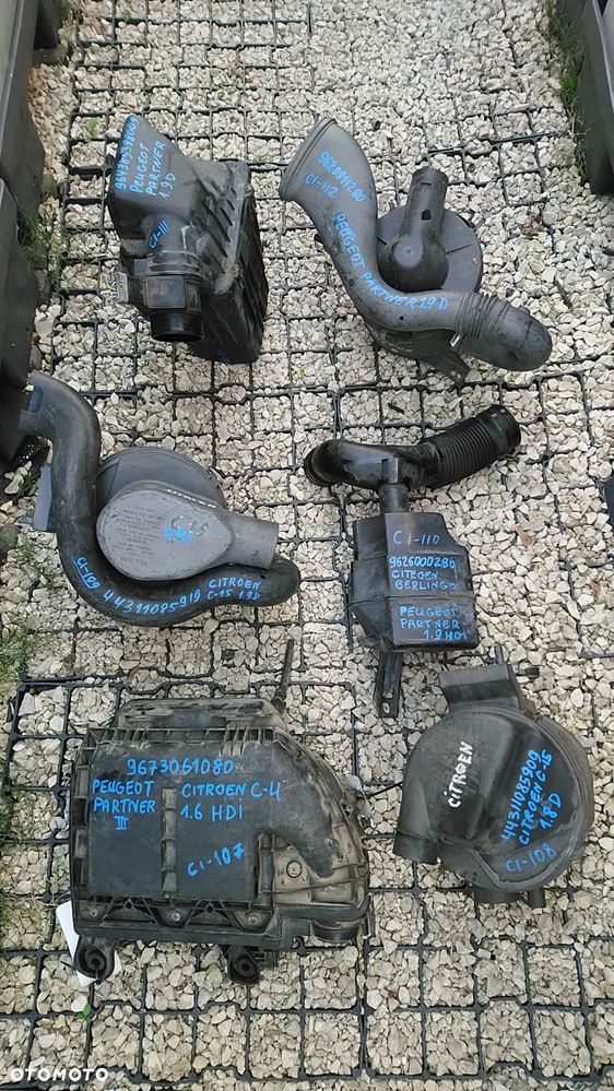 CITROEN PEUGEOT OBUDOWA FILTRA POWIETRZA - 8