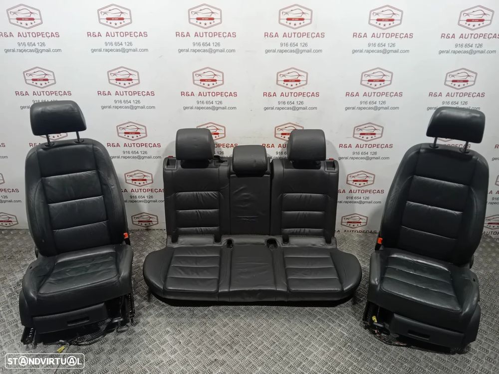 Conjunto de Bancos Golf 5 V em Pele 5 Portas Original - 1