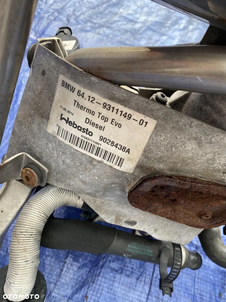 WEBASTO OGRZEWANIE POSTOJOWE BMW F01 F02 F10 F11  9311149 122R000258  ORYGINAŁ - 9