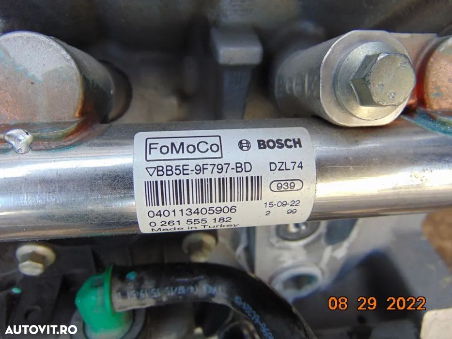 rampa cu injectoare Jaguar 2.0 benzina 204pt XE XF XJ F Pace Range Rov - 2