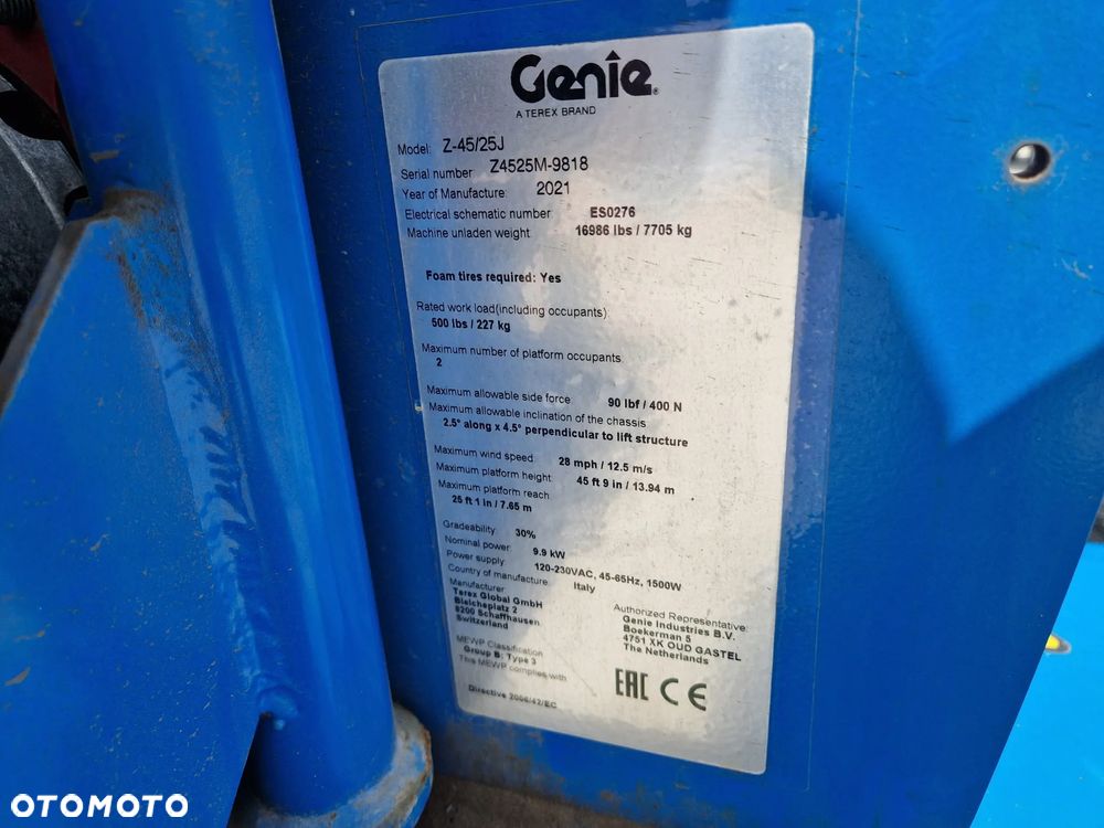 Genie Z45/25J   RZ142 - 12
