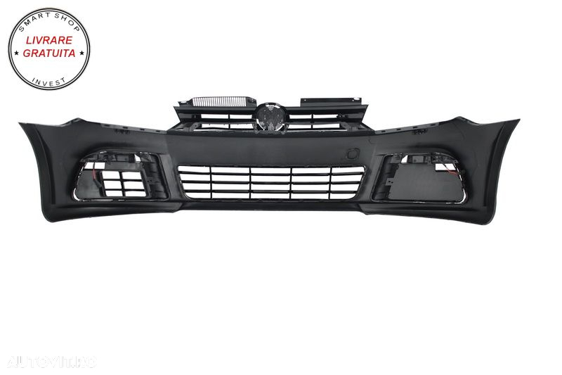 Bara Fata VW Golf VI Golf 6 (2008-2013) R20 Look cu Faruri LED Design Golf 7 3D U - livrare gratuita - 7