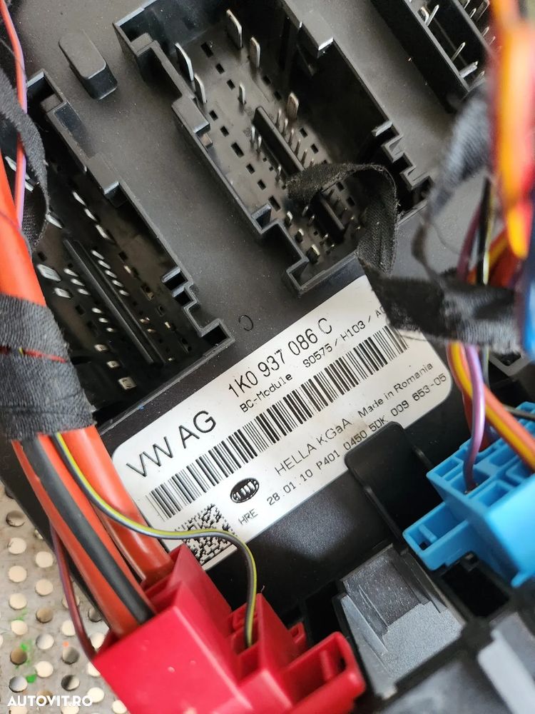 Calculator Modul Confort BCM ECU Vw Golf 6 Jetta Golf 6 Plus Cod 1KC - Dezmembrari Arad - 5