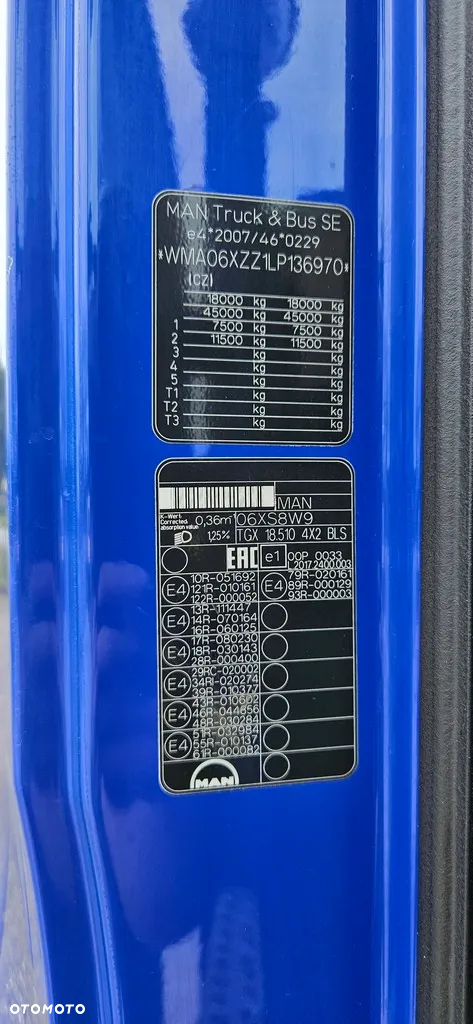 MAN TGX 18.510 XLX / STANDARD / DWA BAKI / KLIMA POSTOJOWA - 16
