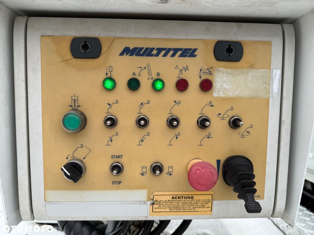 Nissan Podnośnik Koszowy Multitel MJ 201 21 Metrów 13 w Bok Tylko 960 MTH ! Kosz 225  KG! Zwyżka! Ogon  ! UDT! jak Wumag Ruthmann GSR - 26