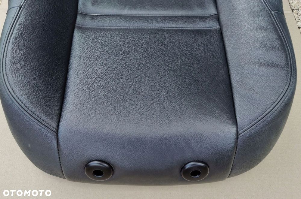 bmw x5 e70 oparcie fotela lewy przód czarna skóra podgrzewana - 6