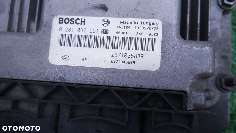 RENAULT TRAFIC III VIVARO B TALENTO 1.6 dCi  ECU STEROWNIK SILNIK 237103888R 237104588R 0281030991 - 4