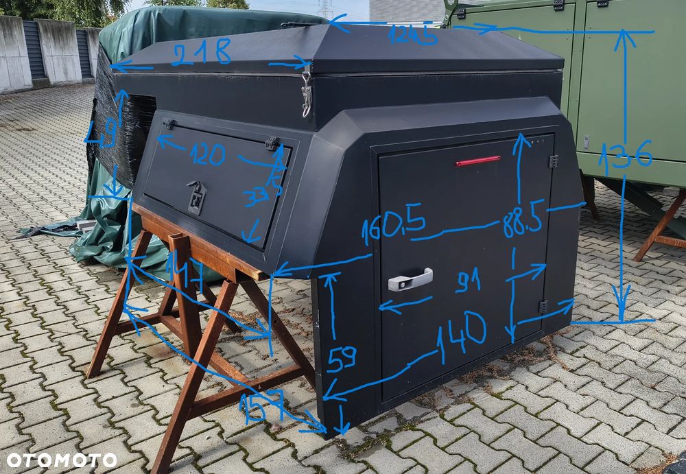 PICKUP -  CAMPER zabudowa kamperowa do samochodu Ford Ranger, od ręki - 9