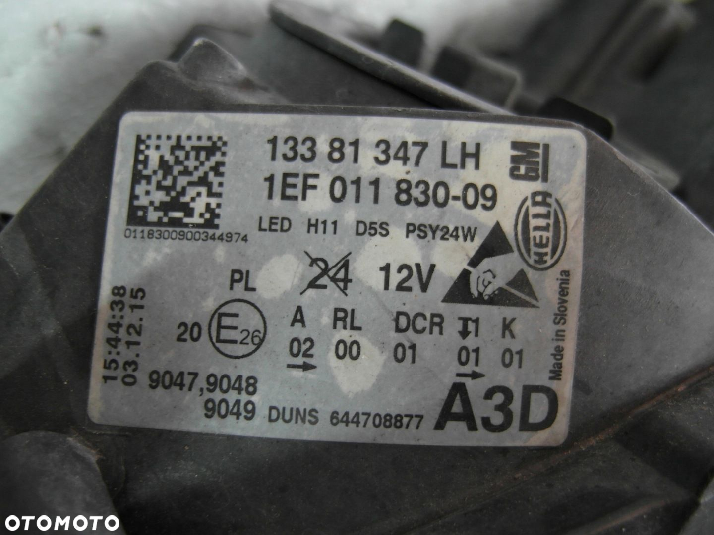 OPEL CORSA E LED BI XENON LAMPA PRZEDNIA LEWA - 6