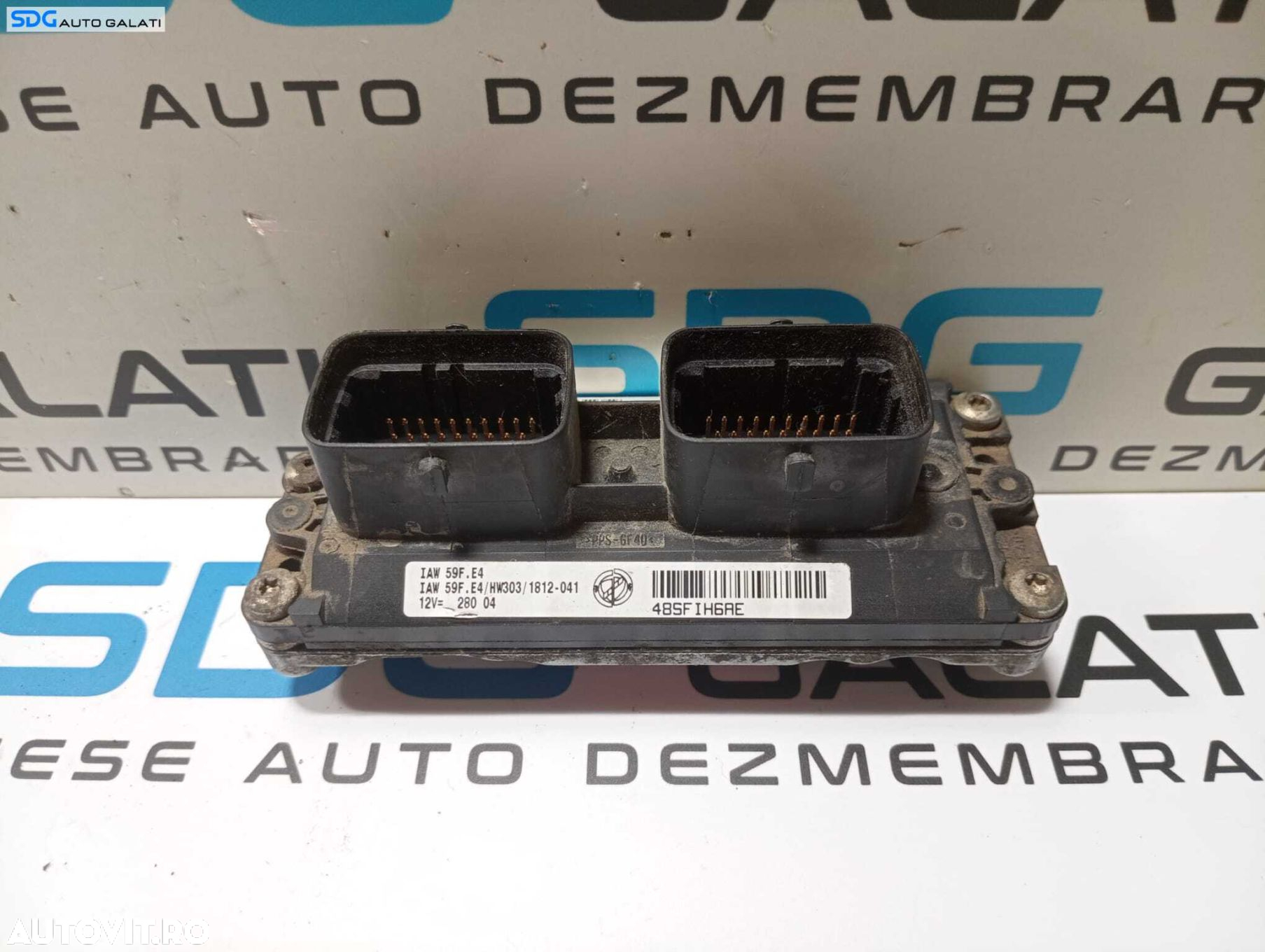 ECU Calculator Motor Fiat Punto 1.2 B 1999 - 2012 Cod 71736344 [M5893] - 2