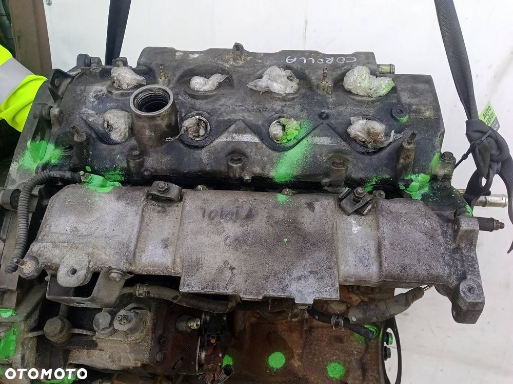 SILNIK 1CD-FTV 2.0 D4D 90KM TOYOTA COROLLA E12 - 8