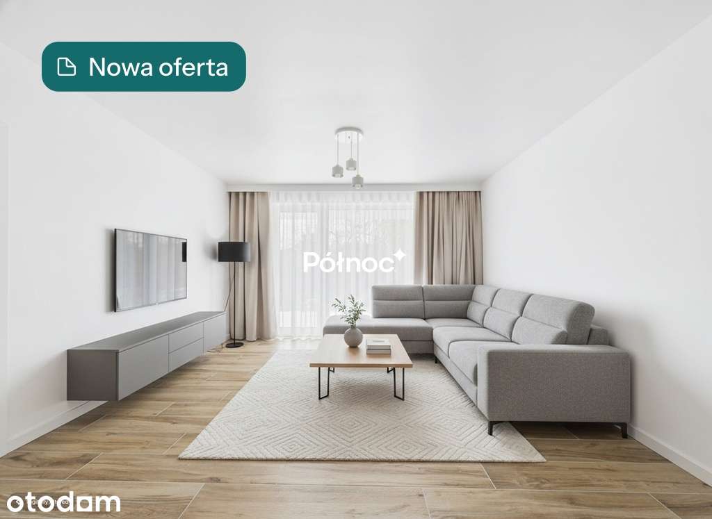 Nowe BEZ PCC | wykończone | 63,57 m² | ogródek