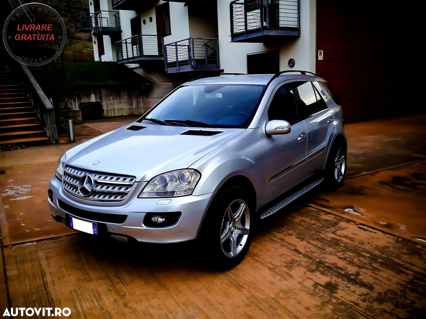 Praguri Trepte Laterale Mercedes M-Class ML W164 (2005-2011)- livrare gratuita - 13