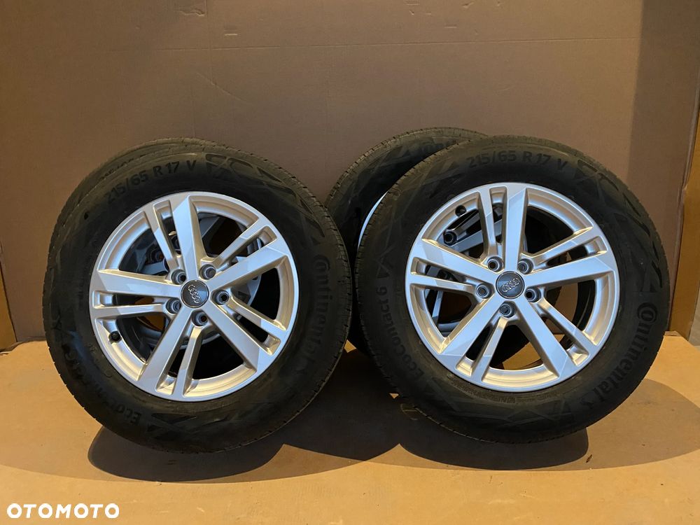 Koła 17 cali Audi Q3 83A Continental 215/65R17 2024 r. felgi 83A601025F 28k
