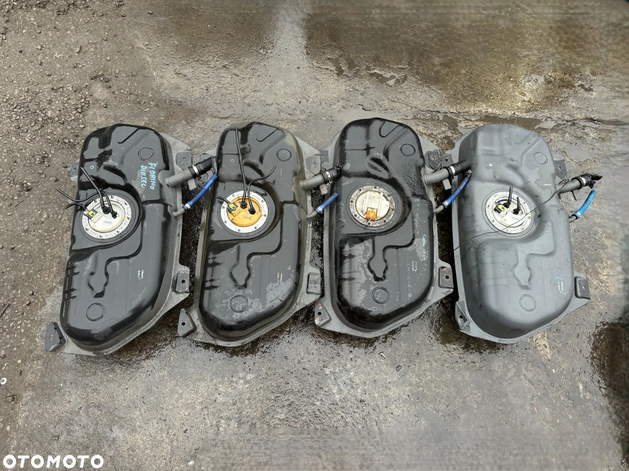 Zbiornik paliwa bak Fiat Fiorino diesel Bipper Nemo Qubo OE brak korozji! - 1
