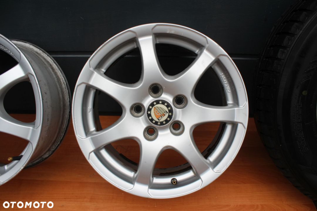 KOŁA FELGI ALUMINIOWE OPONY ZIMA 215/70 OPEL  16"  ET46 - 8