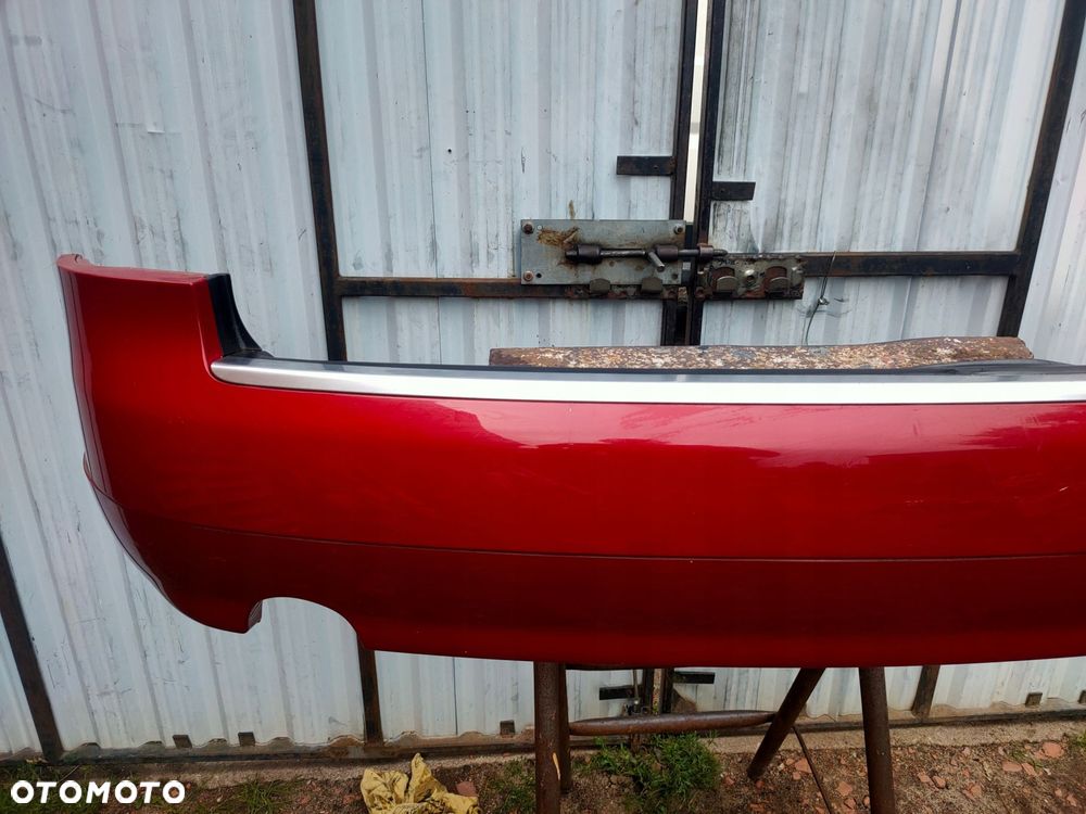 zderzak tył audi a4 b6 kombi kolor ly3c 2 rury - 9