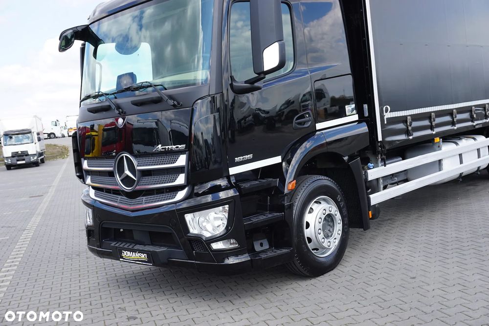 Mercedes-Benz ACTROS / 1835 / ACC / E 6 / FIRANKA + WINDA / 21 PALET / DŁ. 8,4 M - 40
