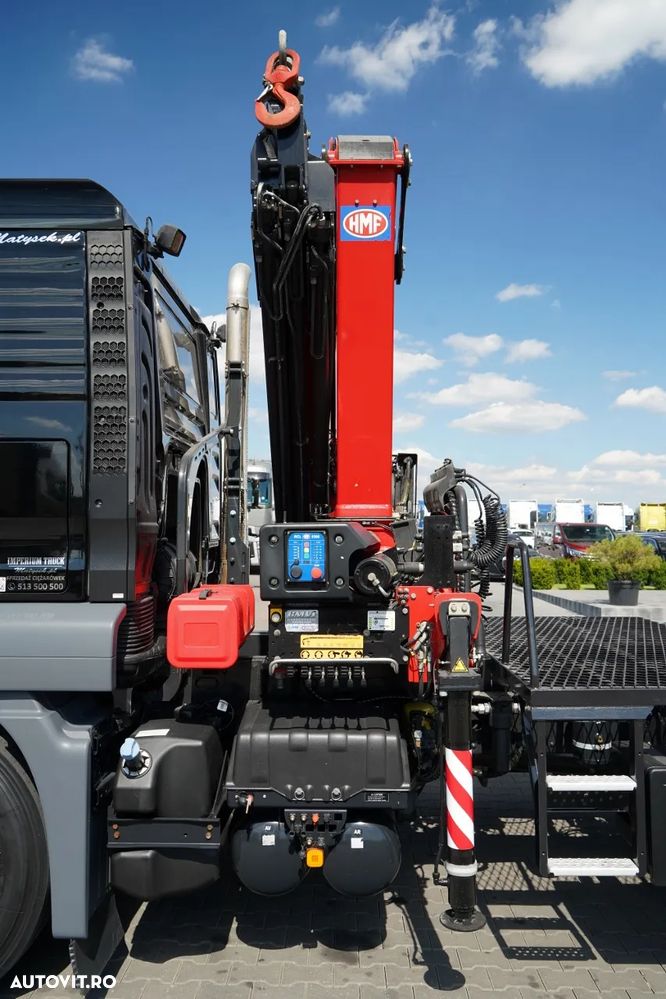 MAN TGS 18.480 / 4x2 / HDS HMF 1820 K6 / 17.2 m REACH / MANUAL / RADIOCOMANDĂ / IMPORTAT - 22