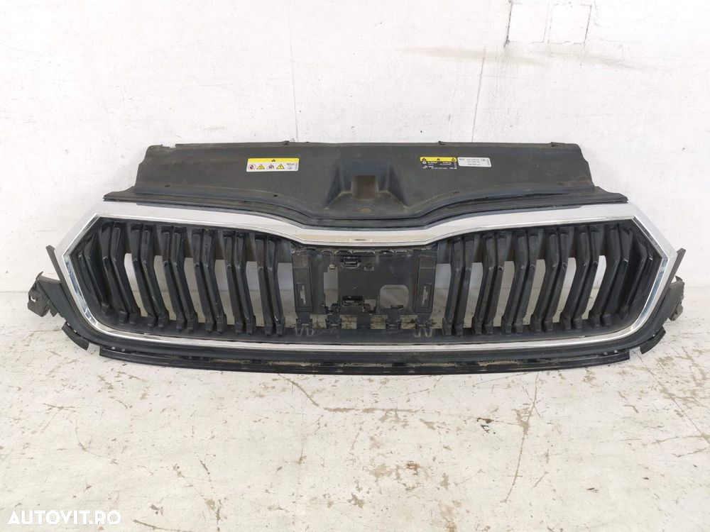 Grila Radiator Skoda  Octavia 4 [2019 - 2024] Originala In Stare Buna - 2