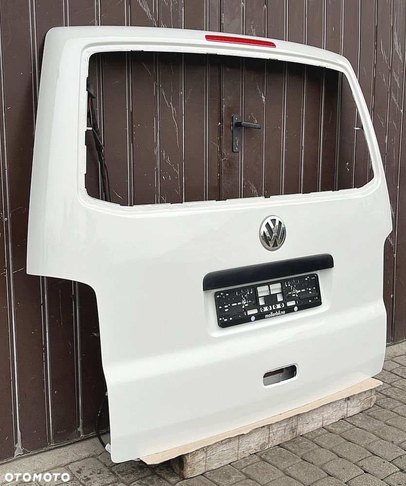 KLAPA TYLNA POKRYWA LB9A R902 BIAŁA TYŁ VW T5 LIFT CARAVELLE MULTIVAN TRANSPORTER - 2