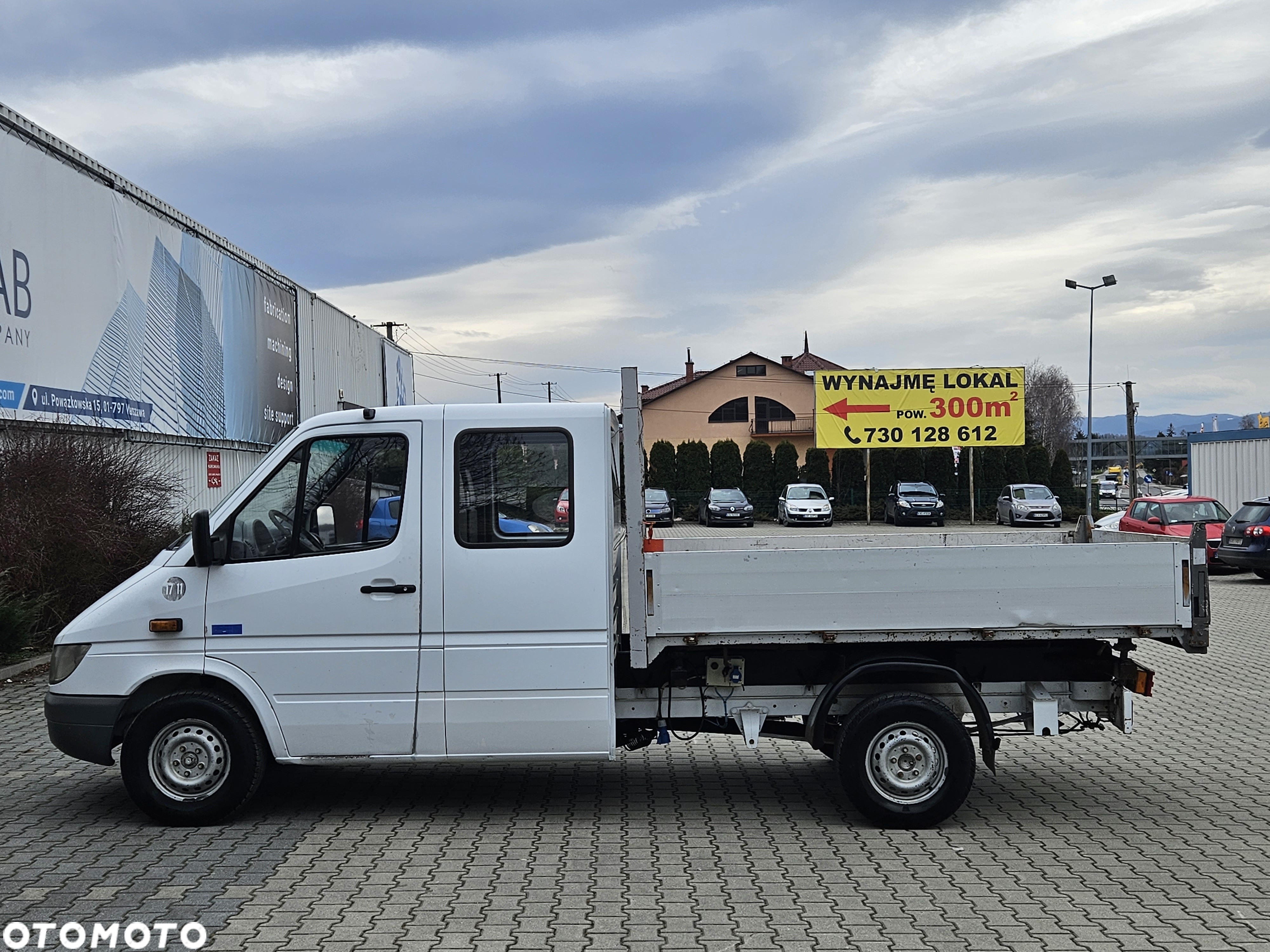 Mercedes-Benz Sprinter 313 CDI Doka/Dubel Kabina Wywrotka/Kiper 3-Str ! Oryginał ! - 8