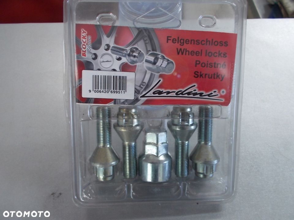 Śruby zabezpieczające M12x1,25 stożek 30mm NOWE - 2