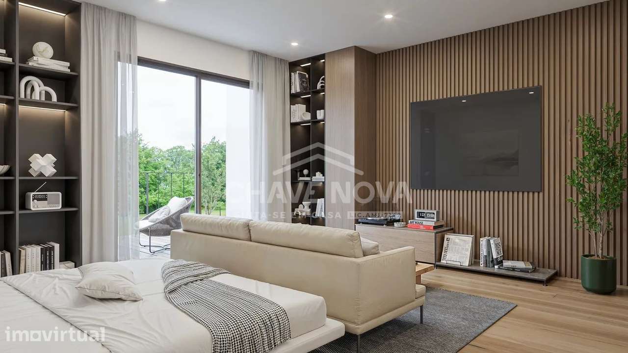 Apartamento T0 Novo com Varanda e Garagem - Grande imagem: 3/10