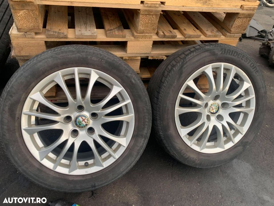 Jante aliaje cu cauciucuri Alfa Romeo 159 Giulietta 205/55R16, cod 156081090 - 2