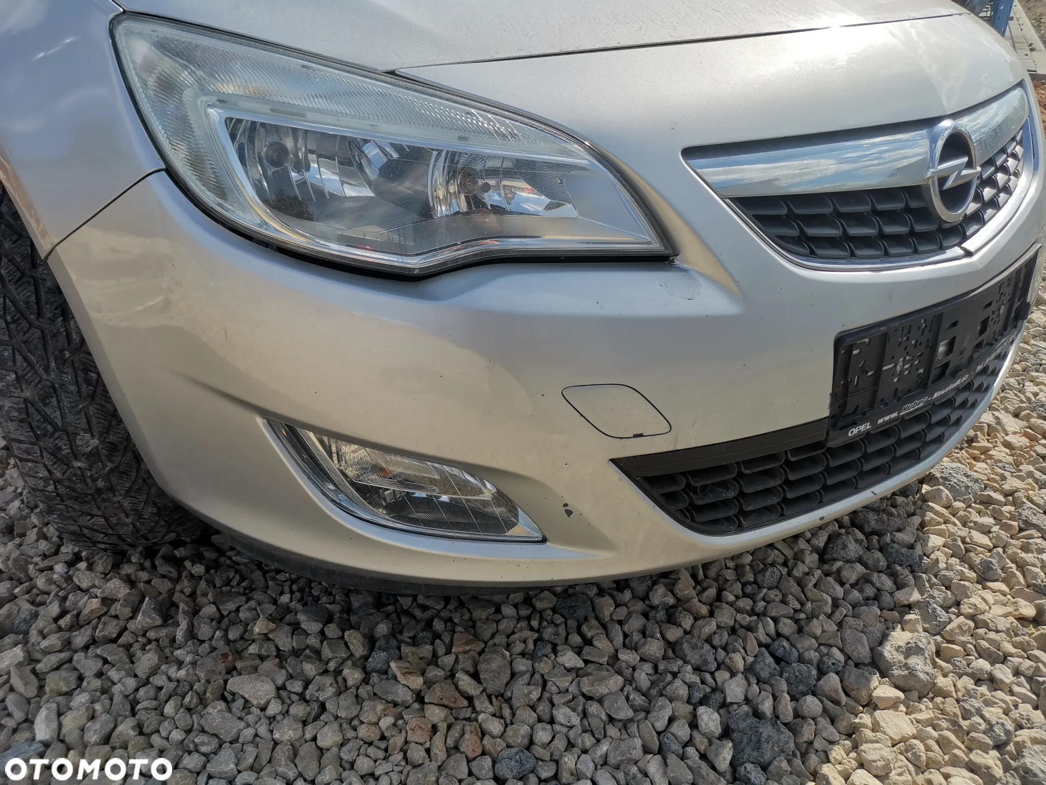 OPEL ASTRA J IV PRZÓD KOMPLET MASKA ZDERZAK LAMPY BŁOTNIKI Z176 - 4