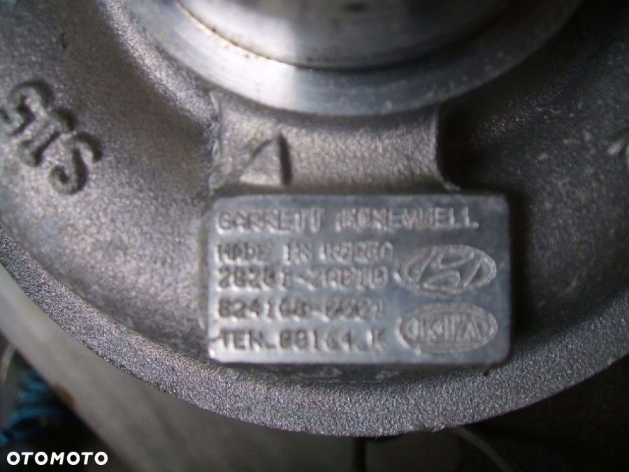KIA OPTIMA IV 1.7crdi TURBINA TURBOSPRĘŻARKA - 6