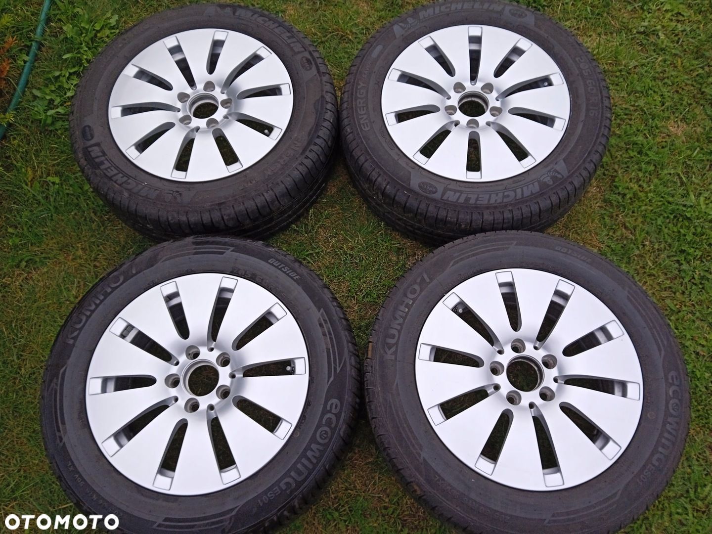 felgi aluminiowe 5x112 Mercedes C W205 W204 opony letnie 7mm A2054010100 - 1
