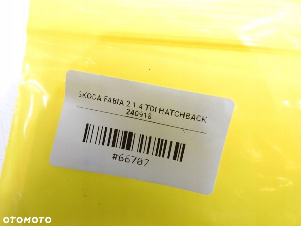 RĄCZKA UCHWYT PODSUFITKI PRZÓD SKODA FABIA II 6Y0857607 - 5