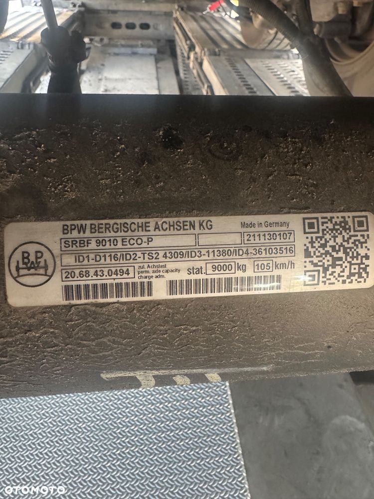 Oś BPW SRBF 9010 ECO-P - 1