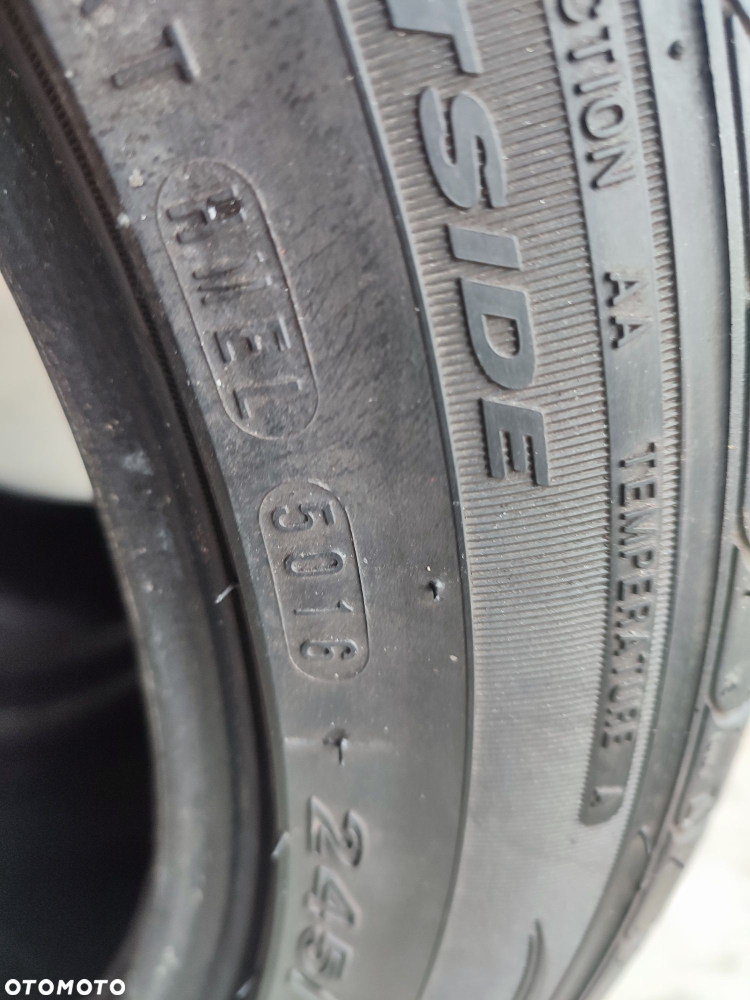 2 opony Lato 245.45.17 Nexen 6.1mm  montaż - 6