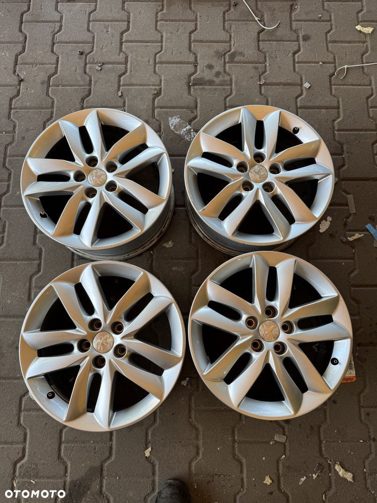 Felgi aluminiowe oryginał Peugeot 5x108 7x17 et46 Citroen Opel DS - 2