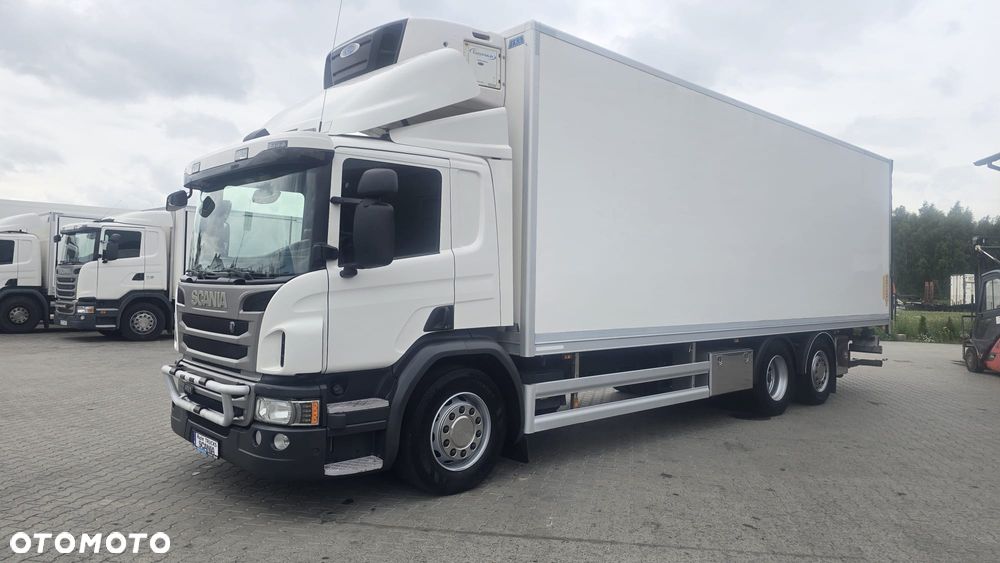 Scania P450 6x2 chłodnia Carrier 1250 8,6m długa full air pełen serwis ASO super stan! godna uwagi! - 11