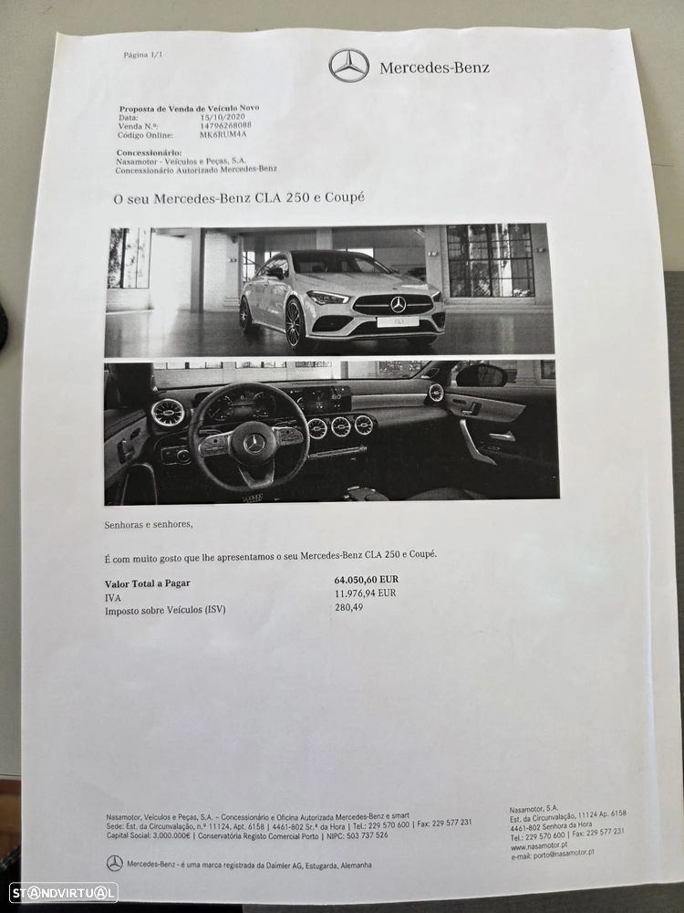 Mercedes-Benz CLA 250 e AMG Line - 28