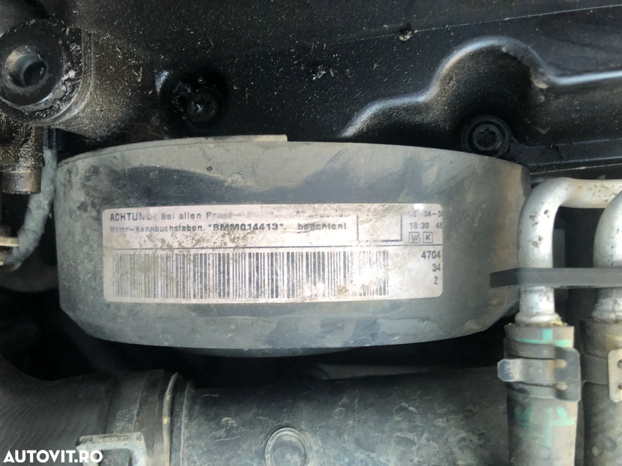 Dezmembrez VW Volkswagen Touran negru 2006 2.0 TDI BMM - 9