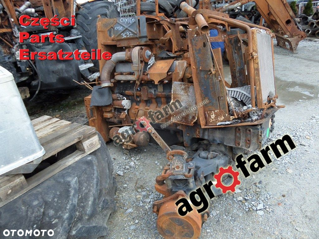 Case CVX 160 części, skrzynia biegów, silnik - 2