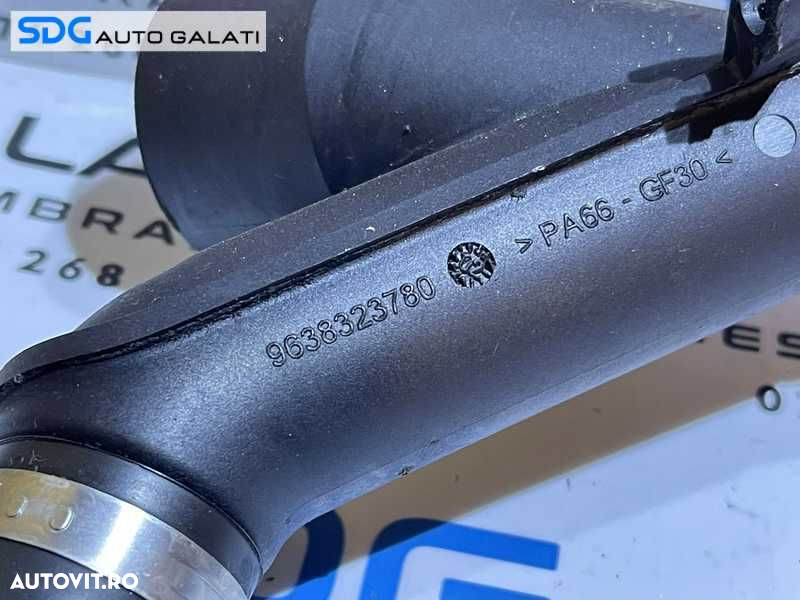 Tub Tubulatura Furtun Epurator Gaze Citroen C5 2.0 HDI 2001 - 2007 Cod 9638323780 - 5