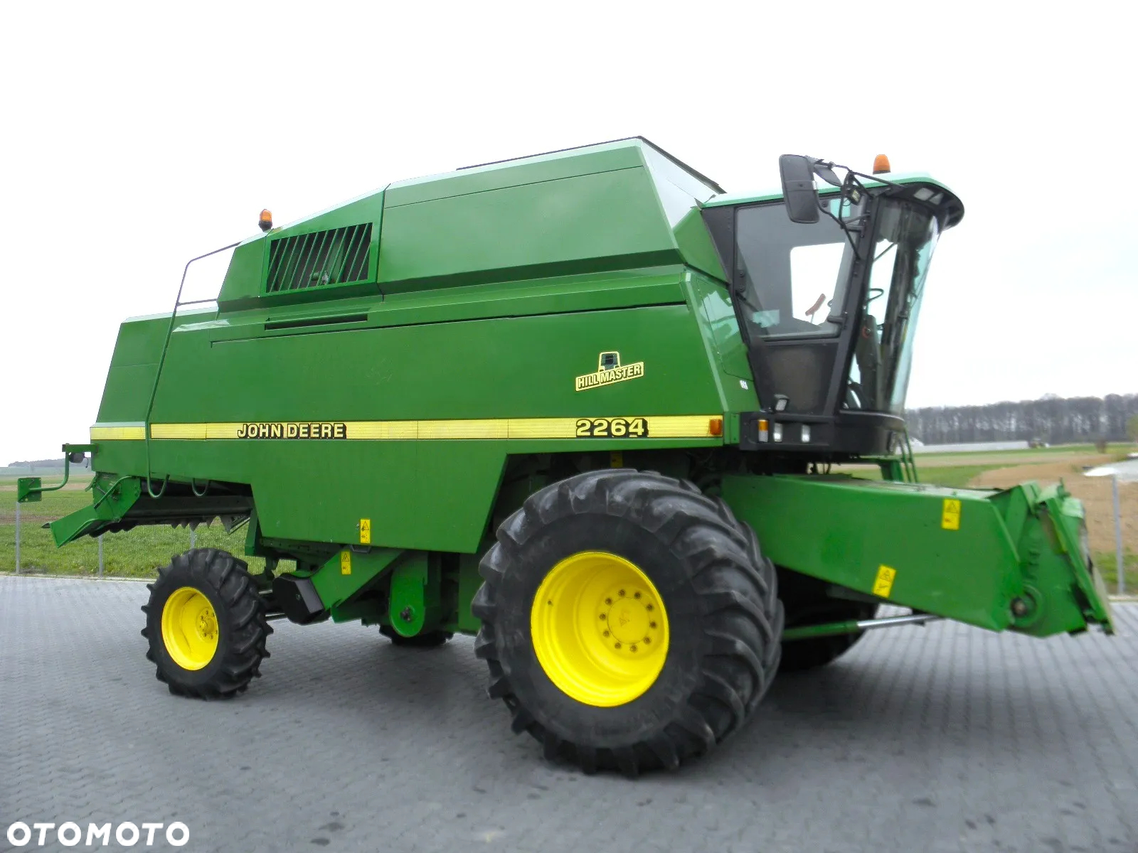 John Deere 2264 HM 1998 Rok, heder 6,1 m, Stol do rzepaku, Nie Malowany, Stan Bardzo Dobry - 2