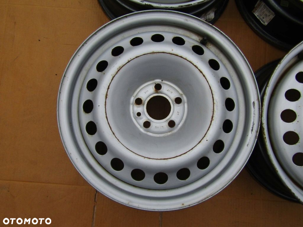 4x Felgi 16 Fiat 500L Tipo II Doblo Opel Combo D 6j 5x98 ET36,5 / oryginał - 7