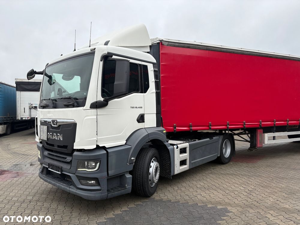 MAN TGS 18.400 / NOWY MODEL / ZESTAW / Z NACZEPĄ DWU OSIOWĄ / WIELTON NS-2 / SERWISOWANY / DO NAUKI JAZDY / AUTO-SZKOŁA / 360 / 500 - 16