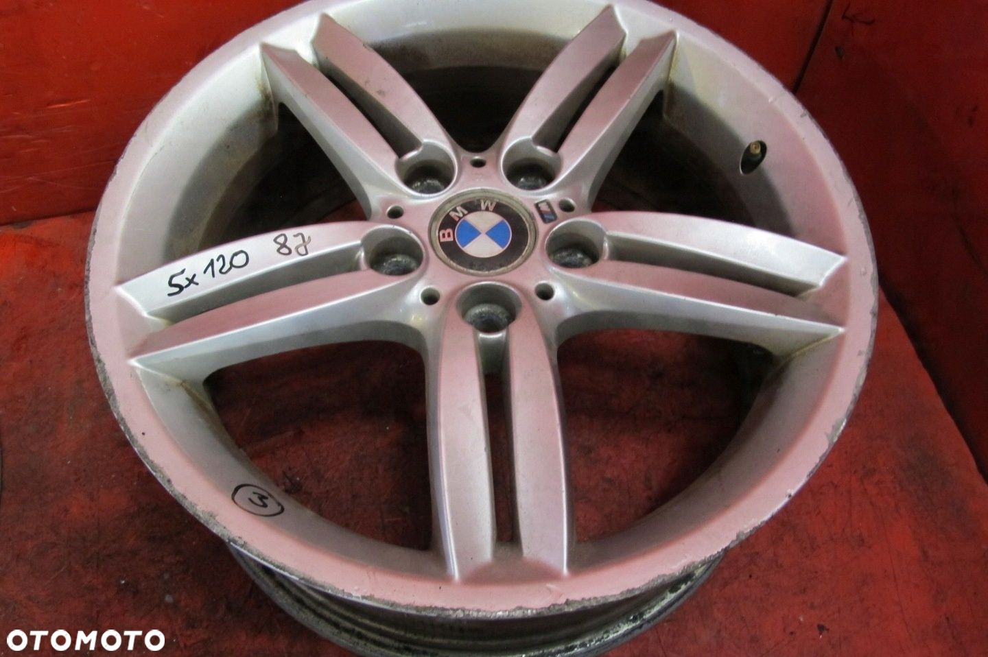 BMW I E87 FELGI ALUMINIOWE M-PAKIET 18 5x120 7.5J ET49 8036939 8J 8036940 - 11