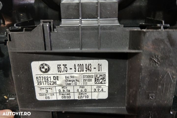 Lampa plafon spate 9200943 9200943 BMW Seria 3 E90 [facelift] [2008 - - 3