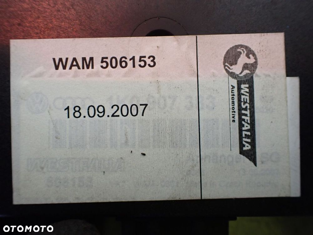 PRZKEAŹNIK MODUŁ HAKA VOLKSWAGEN PASSAT B6 1K0907383 - 4